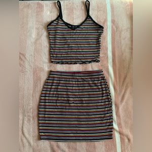 Fashion Nova Skirt Set